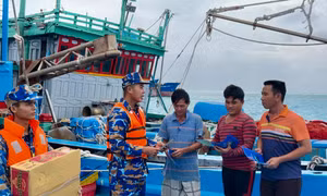 Đặc khu Trường Sa chủ động ứng phó với bão Koto