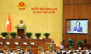 Ngày 23/10, Quốc hội thảo luận 5 dự án luật, trong đó có Luật Báo chí (sửa đổi)