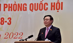 Chủ tịch Quốc hội chúc mừng nữ đại biểu Quốc hội, nữ lãnh đạo, quản lý cấp Vụ cơ quan Văn phòng Quốc hội 