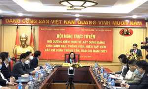 Kết luận 21 thể hiện quyết tâm chính trị trong xây dựng, chỉnh đốn Đảng