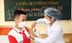 Chính phủ đồng ý tiếp nhận viện trợ vaccine phòng COVID-19 cho trẻ 5 đến dưới 12 tuổi
