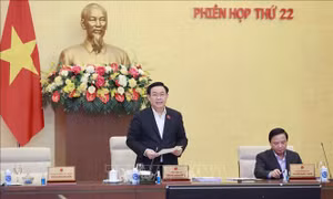 Chủ tịch Quốc hội Vương Đình Huệ phát biểu bế mạc Phiên họp