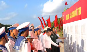 Đặc khu Trường Sa hoàn tất công tác chuẩn bị phục vụ ngày bầu cử Quốc hội khóa XVI