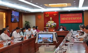 UBKT Trung ương đề nghị Bộ Chính trị xem xét, thi hành kỷ luật đối với đồng chí Nguyễn Văn Bình