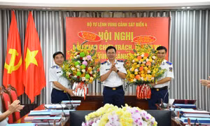 Đại tá Đào Bá Việt giữ chức Tư lệnh Vùng Cảnh sát biển 4