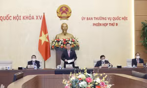 Khai mạc Phiên họp thứ 9 của Ủy ban Thường vụ Quốc hội