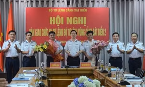 Bổ nhiệm Tư lệnh Vùng Cảnh sát biển 2 và Phó Tham mưu trưởng Cảnh sát biển