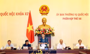 Khai mạc Phiên họp thứ 46 của Ủy ban Thường vụ Quốc hội