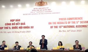 Kỳ họp thứ 5, Quốc hội khóa XV thông qua 8 luật, 17 nghị quyết