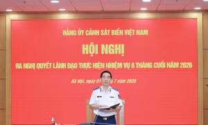Cảnh sát biển quyết liệt triển khai các giải pháp chống IUU 