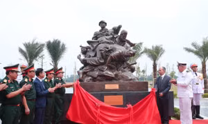 Bộ Quốc phòng tổ chức Lễ gắn biển các cụm tượng tri ân chuyên gia quân sự nước ngoài