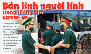 Bản lĩnh người lính trong chống dịch COVID-19