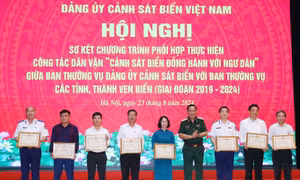 'Cảnh sát biển đồng hành với ngư dân' góp phần hiện thực hóa bảo vệ biển đảo
