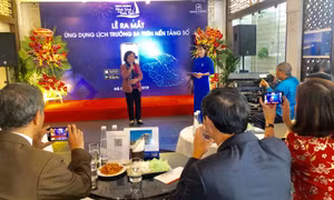 Lễ ra mắt lịch Trường Sa trên nền tảng số