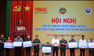 Nâng cao nhận thức phòng tránh tai nạn bom mìn và hỗ trợ các nạn nhân 