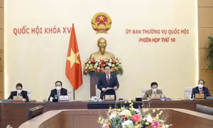 Khai mạc Phiên họp thứ 10 của Ủy ban Thường vụ Quốc hội