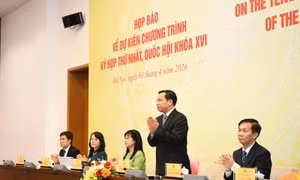 Ngày 6/4 sẽ khai mạc Kỳ họp thứ Nhất, Quốc hội khóa XVI