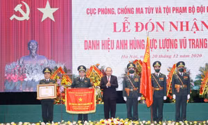 Cục Phòng, chống ma túy và tội phạm - Bộ đội Biên phòng đón nhận danh hiệu Anh hùng lực lượng vũ trang 