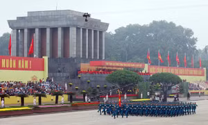 Thành công của Lễ diễu binh, diễu hành phản ánh sự trưởng thành, lớn mạnh của Quân đội