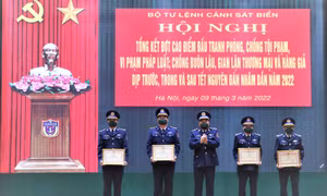 Cảnh sát biển đấu tranh có hiệu quả công tác chống buôn lậu và gian lận thương mại trên biển