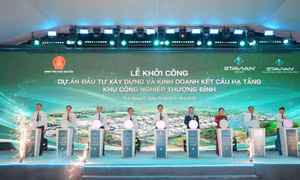 Stavian khởi công Dự án Đầu tư xây dựng hạ tầng Khu công nghiệp Thượng Đình