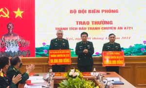 Bộ đội Biên phòng tiếp tục tổ chức đợt cao điểm đấu tranh tội phạm
