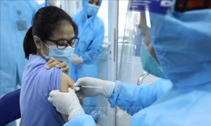 Vaccine ngừa COVID-19 của hãng AstraZeneca (phải) và Pfizer/BioNTech (trái). Ảnh: Reuters/TTXVN