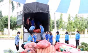 Nhanh chóng vận chuyển hàng hoá thiết yếu phục vụ đời sống người dân vùng có dịch COVID-19