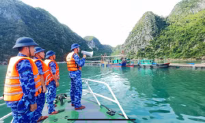 Tích cực hỗ trợ ngư dân phòng, chống bão số 9