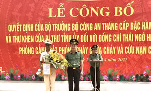 Tặng bằng khen của Thủ tướng Chính phủ cho tấm gương dũng cảm cứu người