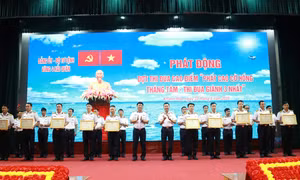Hải quân vùng 4 phát động đợt thi đua cao điểm