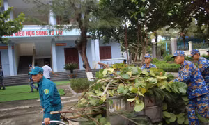 Đặc khu Trường Sa bảo đảm an toàn khi bão số 13 đổ bộ 