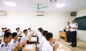 Trung tâm Đào tạo và Bồi dưỡng nghiệp vụ Cảnh sát biển nâng cao chất lượng đào tạo