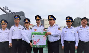 BTL Vùng Cảnh sát biển 2 khắc phục khó khăn sẵn sàng hoàn thành tốt nhiệm vụ