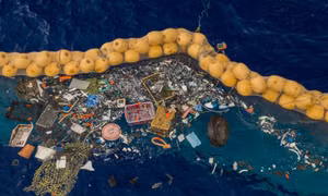 Hệ thống gom rác thải trên đại dương 'Ocean Cleanup'