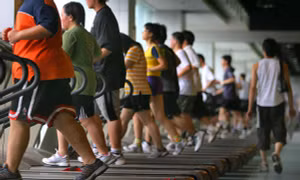 Béo phì gia tăng, người Trung Quốc tới trại huấn luyện giảm cân