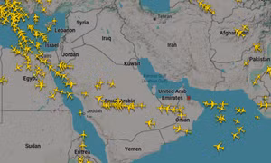 Hàng không Trung Đông hỗn loạn sau vụ Mỹ và Israel không kích Iran