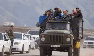 Sau vụ tấn công của Azerbaijan, 28.000 người ở Nagorny-Karabakh đã chạy sang Armenia