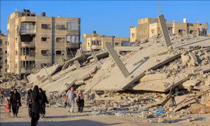 Nhiều dòng họ người Palestine bị xóa sổ trong các vụ ném bom của Israel