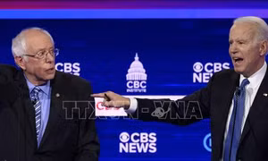Bầu cử Mỹ 2020: Phe Dân chủ lo cuộc đấu Biden-Sanders gây rạn nứt nội bộ đảng