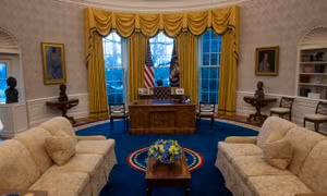 Bên trong Phòng Bầu dục của tân Tổng thống Mỹ Biden