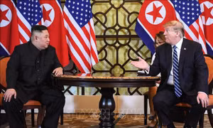 Truyền thông Triều Tiên chưa đưa tin về chiến thắng của ông Trump