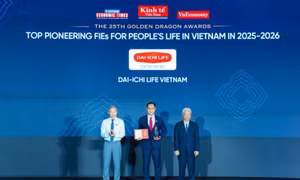 Dai-ichi Life Việt Nam được vinh danh tại Chương trình Rồng Vàng 2026