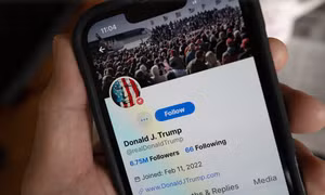 Cổ phiếu công ty Trump Media biến động mạnh trước bầu cử tổng thống Mỹ
