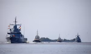 Latvia cảnh báo chặn tàu thuyền Nga vào biển Baltic