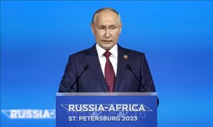 Tổng thống Putin nói Nga đang nghiên cứu kế hoạch hòa bình Ukraine của châu Phi