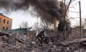Quân đội Nga tấn công mạnh vào cơ sở hạ tầng năng lượng của Ukraine