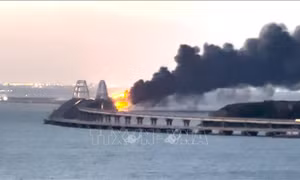 Bộ Quốc phòng Nga: Ukraine dùng tên lửa S-200 tấn công cầu Crimea bất thành