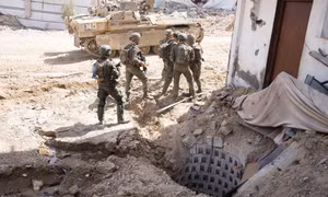 Video Israel phá hủy xưởng sản xuất vũ khí ngầm của Hamas