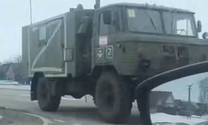 Bí ẩn chữ Z được sơn trên xe tăng Nga gần biên giới Ukraine